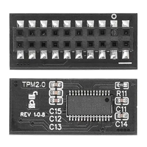 Produktbild: TPM 2.0 Modul, Professionelles LPC Interface 20Pin Remote Card Verschlüsselungs Sicherheitsboard Elektronisches Bauteil, für Mainboard für PC für Computer