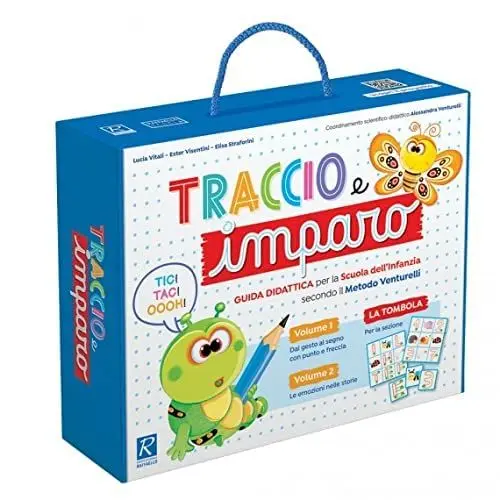 Produktbild: Traccio e imparo. Guida didattica per la Scuola dell'infanzia secondo il Metodo Venturelli