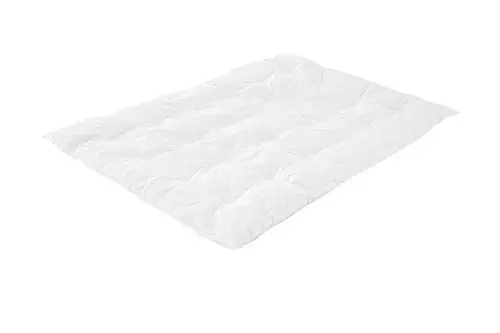 Produktbild: Träumeland T060561 Babydecke / Einziehdecke 'Daunenleicht' - Ganzjahresdecke mit 100% Daunen-Füllung, Downpass zertifiziert, 100 x 135 cm, weiß