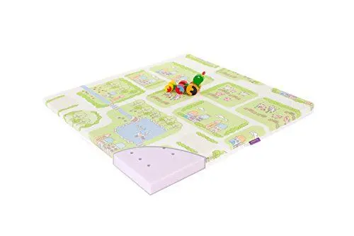Produktbild: Träumeland T070472 Laufgittermatratze Play und Air passend für Laufgitter, 100 x 100 cm, mehrfarbig