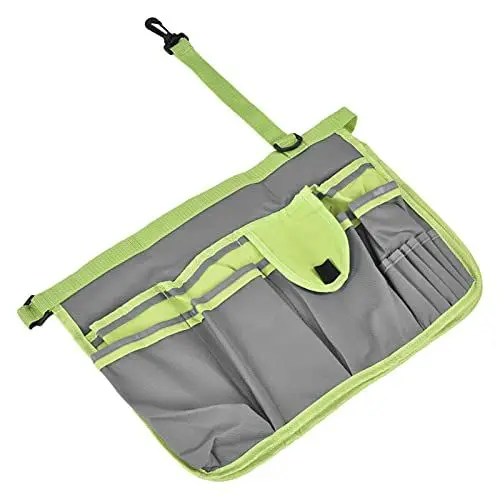 Produktbild: Tragbare Eimertasche mit 34 Taschen, Multifunktionale Gartenwerkzeug-Aufbewahrungstasche den Gartenbau Im Freien, Garten-Werkzeugset
