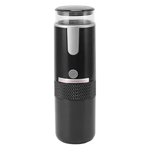Produktbild: Tragbare Kaffeemaschine, Kompatibel für -Kapseln, Gemahlener Kaffee, Handkaffeemaschine, Manuell Bedient, für Camping, Wandern, Ein-Knopf-Bedienung