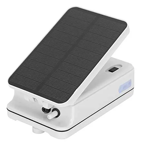 Produktbild: Tragbare Solar-Teichpumpe, 2200 MAh Akku, Luftpumpe mit Großer Kapazität, Bleiben Sie das Ganze Jahr Im Freien, Halten Sie den Teich Gesund