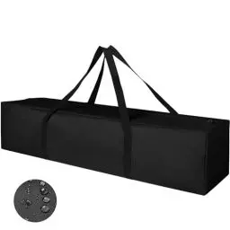 Produktbild: Tragbare Zeltstangentasche 100cm, Wasserdichte Zeltstangen Tasche Gestängetasche Transporttasche Tragetasche, Camping Aufbewahrungstasche für Angelrute, Wohnwagen, Markisenrahmen (100x20x20cm)