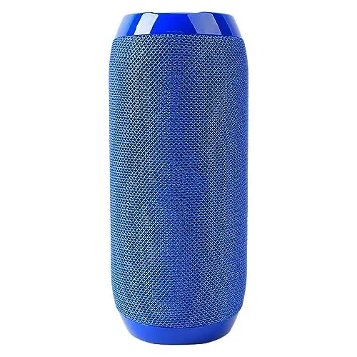 Produktbild: Tragbarer BT-Lautsprecher, Wasserdichter BT-Subwoofer mit Geräuschunterdrückung, Leichter, Langlebiger Stereo-Sound-Lautsprecher für Dusche, Outdoor, Sport, Reisen, Camping