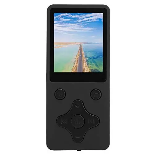Produktbild: Annadue Tragbarer HiFi MP4 Player, T1 Cross Button FM Radio Walkman Audio Recorder, Geeignet Zum Lernen. Schwarz
