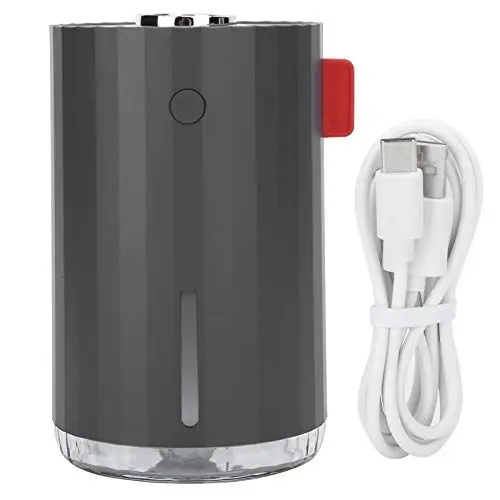 Produktbild: Topiky Tragbarer -Luftbefeuchter, 280 Ml USB-Desktop-Luftbefeuchter, Kleiner Kaltnebel-Luftbefeuchter für Reiseschlafzimmer, Büro, Babyzimmer, Super Leise, Anti-Trockn (Grau)