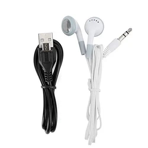 Produktbild: Tragbarer MP4-Player T2, Digitaler LED-Sprachrekorder HiFi, FM-Radio Des Musik-Players mit Kartensteckplatz, Support Photo Viewer, MP4-Player, Video, Medien, Musik-Player, für Sport, Schlafen, Wandern