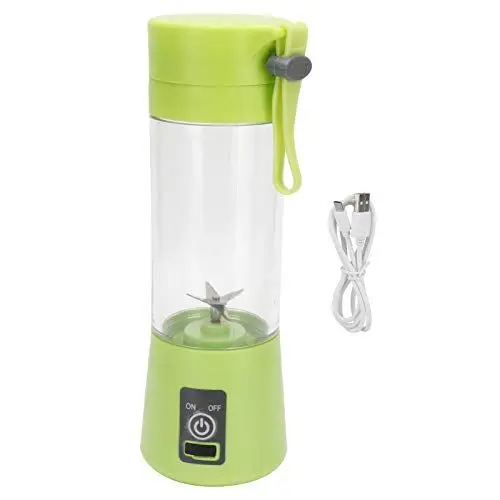 Produktbild: Tragbarer Mixer USB Wiederaufladbarer Single Fruit Shake Mixer Maker für Outdoor-Bürosport und Reisen