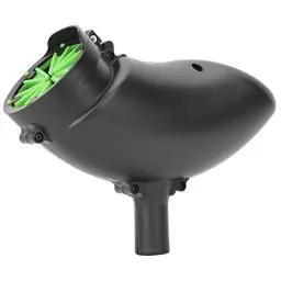 Produktbild: SUNGOOYUE Outdoor PP Sports Paintball Hopper, 200 Kapselrunden Plastiktrichter mit Speed ??Feed Loader (200 Kapseltrichter + Quick Drop Cap Set),Schach, Freizeitsport