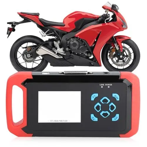 Produktbild: Tragbarer Tragbarer Motorrad-Diagnosescanner für OBDEMOTO600, Passend für, mit Größerer Kommunikationsentfernung, Speicherkartenspeicherung, ECU-Informationen und