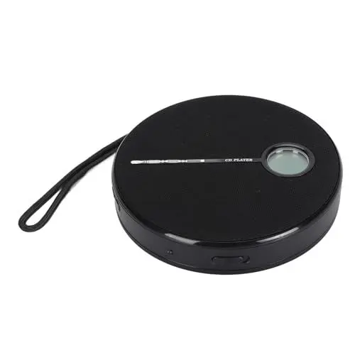 Produktbild: Tragbarer Wiederaufladbarer 5.0-CD-Musikplayer mit Lautsprecherfunktion für Zuhause Im Freien, ABSCD-Material