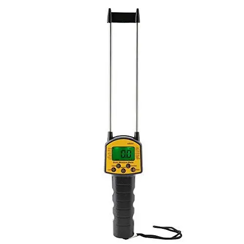 Produktbild: Tragbares Heu-Feuchtemessgerät, Teile und Zubehör für Prüfgeräte Sonstige Prüfgeräte und Kalibratoren Digitales LCD-Getreidefeuchtemessgerät für Weizen, Mais, Reis, Erdnuss, Sojabohnen