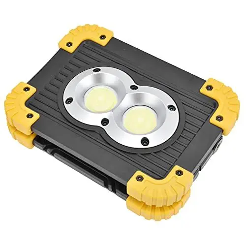 Produktbild: Tragbares Licht, Weißes Licht, Multifunktionales Notfall-Flutlicht, Outdoor-Camping-Zeltlicht mit 6-Gang-verstellbaren Halterungen, Scheinwerfer, Taschenlampen