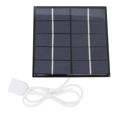 Produktbild: Tragbares Solarladegerät, Polykristalline Silizium-Solarmodule, Notstromversorgung für Outdoor-Aktivitäten, für Handy-Tablet