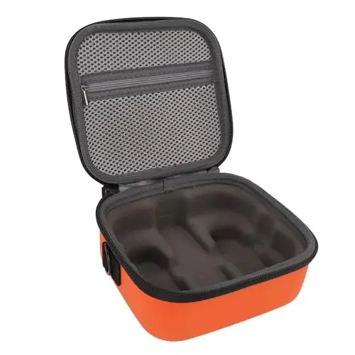 Produktbild: Tragetasche für Neo, Tragbare PU-Reisetasche, mit Schultergurt, Kleine Umhängetasche für Drohne und Batteriezubehör (ORANGE)