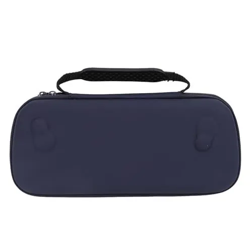 Produktbild: Tragetasche für Rog Ally Konsole und Zubehör, Hartschalen-Schutzhülle, Reise-Tragetasche, Organizer für Rog Ally 2023 RC71L/X 2024 RC72LA/MSI Claw A1M (Dunkelblau)