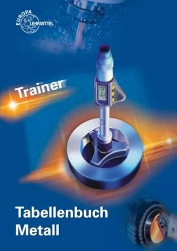 Produktbild: Trainer Tabellenbuch Metall: Anwendungsübungen
