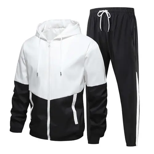 Produktbild: Herren Sportanzug,Trainingsanzug Herren komplett,sportbekleidung Herren,Trainingsanzug Herren original,Set,Football Tracksuit,Anzug Jacke Herren,Herren Hausanzug,Sportanzug Herren