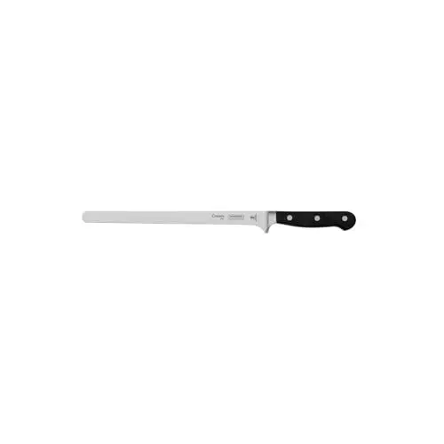 Produktbild: Tramontina Schinkenmesser CENTURY, 25 cm, Edelstahl DIN 1.4110, schwarz, rostfrei, 24013-110