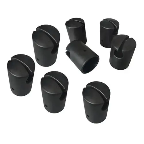 Produktbild: Trampolin Randabdeckung 8 Stück Outdoor Trampolin Pole Caps Kunststoff Trampolin Zubehör Trampolin