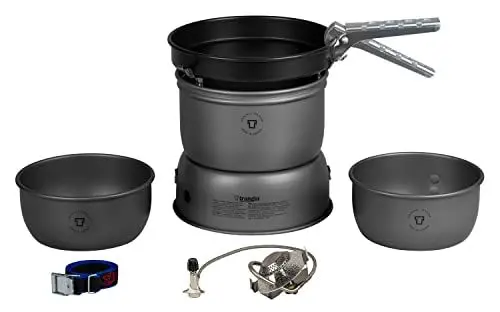 Produktbild: Trangia 27-3 UL HA Ultralight Hardanodized Sturmkocher mit Primus Gasbrenner 3000 Watt - klein