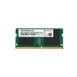 Produktbild: Transcend Laptop-Arbeitsspeicher Modul 32GB DDR4 3200MHz - JM3200HSE-32G