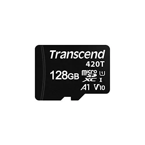 Produktbild: Transcend TS128GUSD420T 128GB Class 10 microSD Karte UHS-I
