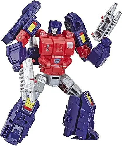 Produktbild: Transformers Generations Legacy Wreck 'N Rule Collection Diaclone Universe Twin Twist, ab 8 Jahren, 14 cm, Mehrfarbig (F3093)(Exklusiv bei Amazon)
