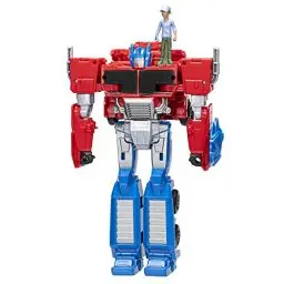 Produktbild: transformers Spielzeug EarthSpark Spin Changer Optimus Prime Action-Figur (20 cm) mit Robby Malto Figur (5 cm), ab 6