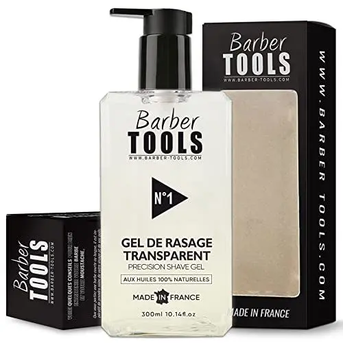 Produktbild: Transparentes Rasiergel, 300ml - BARBER TOOLS -