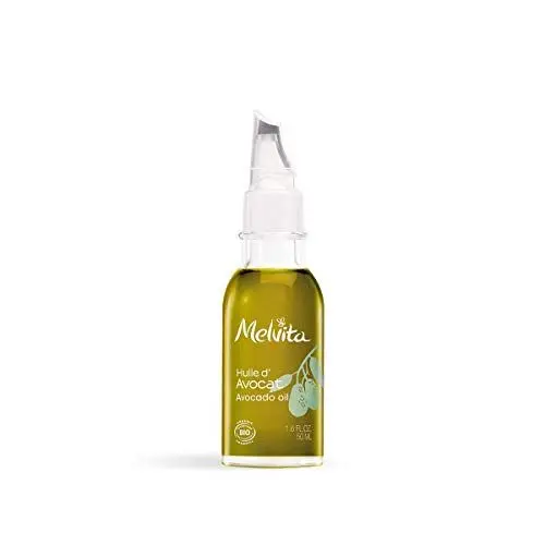 Produktbild: Melvita – Bio-Avocadoöl – Glättet die Augenkonturen – Mildert Falten – Reduziert Dehnungsstreifen – 100% natürlich – Bio-zertifiziert – Vegan – Flasche 50 ml