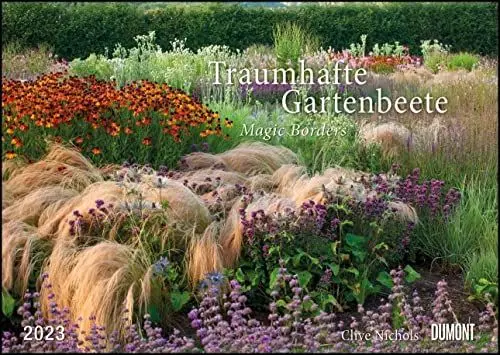 Produktbild: Traumhafte Gartenbeete 2023 - Fotografiert von Clive Nichols - Wandkalender - Format 42 x 29,7 cm - Mit Spiralbindung