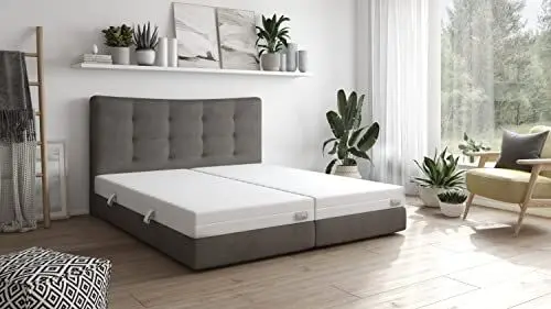 Produktbild: Traumnacht Basic 2 in 1 Duo - orthopädische 7- Zonen Kaltschaummatratze, Härtegrad 2 und 3, Öko-Tex zertifiziert, 120 x 200 cm, Höhe 15 cm, produziert nach deutschem Qualitätsstandard