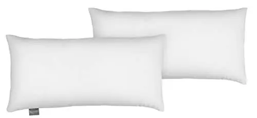 Produktbild: Traumnacht Green Kopfkissen-Set bestehend aus zwei Kopfkissen 40 x 80 cm, nachhaltiges Kissenset mit Bezug aus Microfaser, produziert nach deutschem Qualitätsstandard
