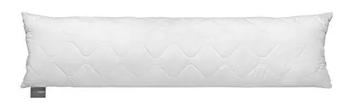 Produktbild: Traumnacht Seitenschläferkissen aus softer Microfaser, 1.200 Gramm Füllgewicht mit Reißverschluss, 40 x 145 cm, waschbar, Öko-Tex zertifiziert, entwickelt in Deutschland