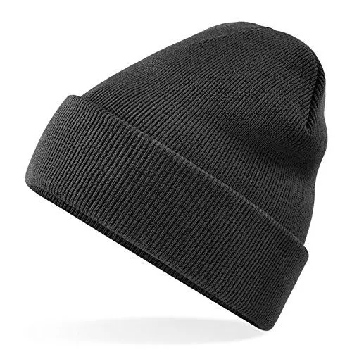 Produktbild: Wintermütze Mütze für Winter & Sommer, schwarz als Arbeitsmütze atmungsaktiv für Herren & Damen