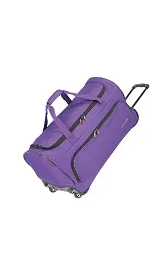 Produktbild: travelite Trolley Reisetasche mit Rollen, Sporttasche Basics Fresh, Weichgepäck Rolltasche groß im sportlichen Design, 71 cm, 89 Liter