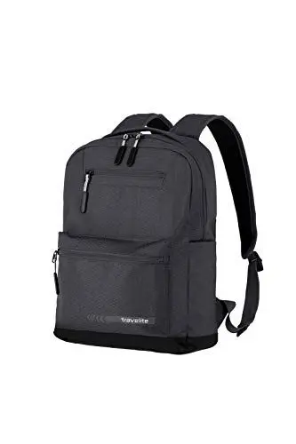 Produktbild: Travelite Handgepäck Rucksack mit gepoltertem Laptopfach, Laptop Rucksack 13 Zoll, KICK OFF, Tagesrucksack für Urlaub und Sport, 40 cm, 17 Liter