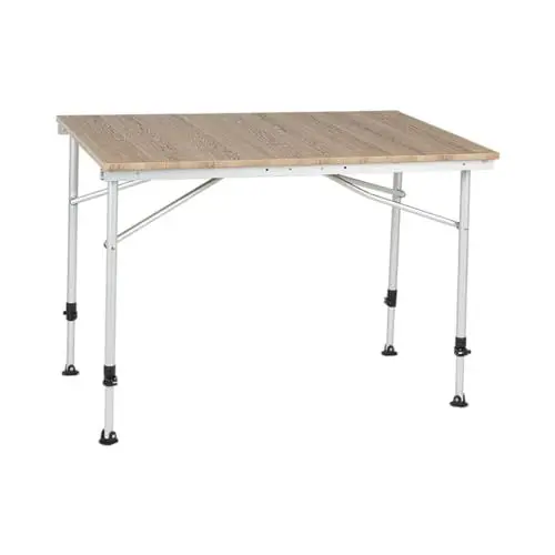 Produktbild: TravelLife Campingtisch Sorrent Ausziehbar Honeycomb Braun 100/140/180cm