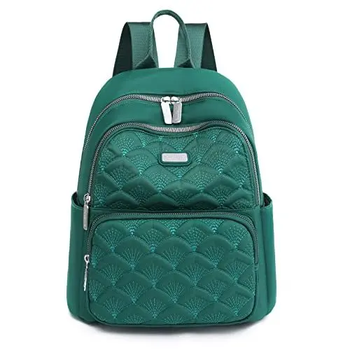Produktbild: Travistar Rucksack Damen Klein Elegant Schultertasche Cityrucksack Casual Anti-Thef Arbeitsrucksack, Nylon Reiserucksack Daypack Wasserdicht Damenrucksack für Fraue