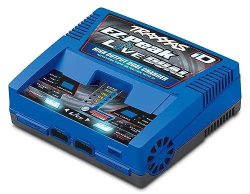 Produktbild: Traxxas EZ-Peak Live Dual Modellbau-Ladegerät 26 A LiPo, NiMH Minus-Delta-U Abschaltung, Akkuerkennung, Temperaturüberw