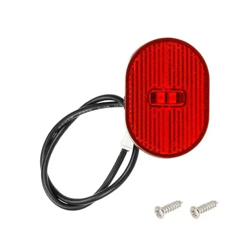 Produktbild: TREFAN Elektroroller-Rücklicht, Bremslicht, kompatibel mit Xiaomi 4 Pro/4 Lite, hinteres Kotflügellicht, Elektroroller, LED-Rücklicht-Baugruppe, Ersatzteil