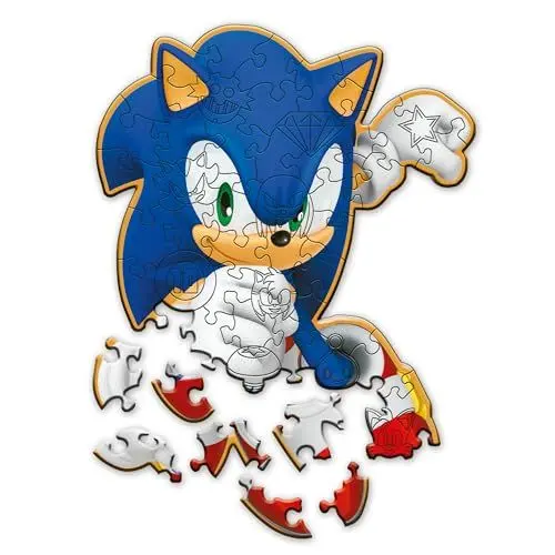 Produktbild: Holz Puzzle Junior 50 - Sonic