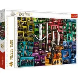 Produktbild: Trefl 26185 Harry Potter: In den Filmen 1500 Teile, Premium Quality, für Erwachsene und Kinder ab 12 Jahren Puzzle