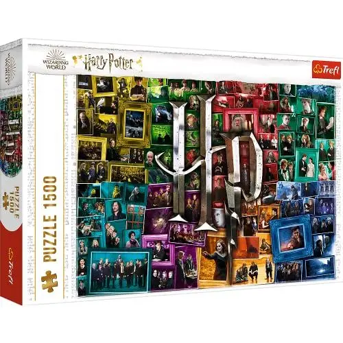 Produktbild: Trefl 26185 Harry Potter: In den Filmen 1500 Teile, Premium Quality, für Erwachsene und Kinder ab 12 Jahren Puzzle