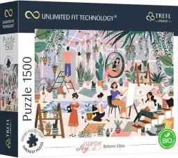Produktbild: Trefl 26205 Prime 1500 Elemente Dickste Pappe, Bio, Pflanzen, Entspannung, Freizeit, Kreative Unterhaltung für Erwachsene und Kinder ab 12 Jahren Hochelement, UFT Everyday Joy Puzzle: Botanic Vibes