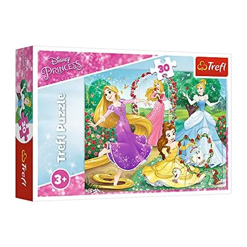 Produktbild: Trefl 916 18267 Eine Prinzessin sein, Disney Princess EA 30 Teile, für Kinder ab 3 Jahren 30pcs, Multicoloured