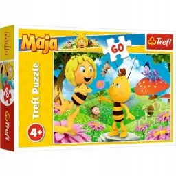 Produktbild: Trefl, Puzzle, Eine Blume für Maja, Maya the Bee, 60 Teile, für Kinder ab 4 Jahren