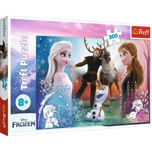 Produktbild: Trefl, Puzzle, Magische Zeit, Disney Frozen 2, 300 Teile, für Kinder ab 8 Jahren